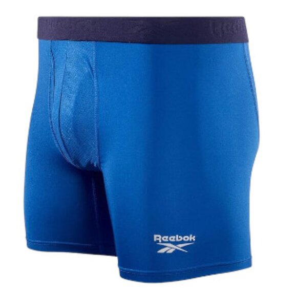 Reebok 4 Pack Stretch Performance Functional Fly Pouch Boxer Briefs Underwear - Picture 4 of 6